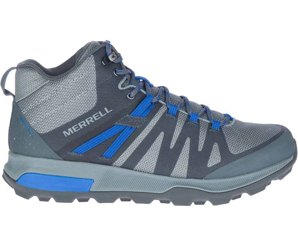 Merrell Vandrestøvler Herre - Zion Fst Mid Waterproof - Grå - MFD576314
